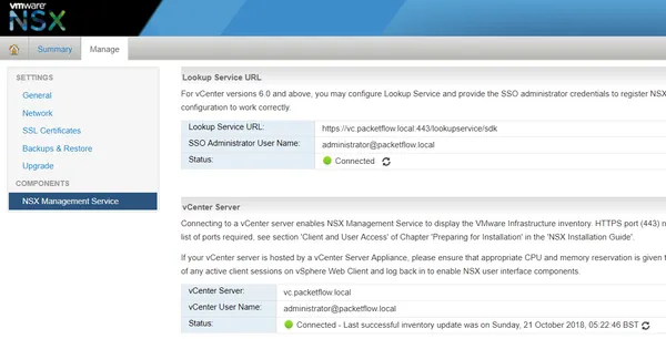 How to Build a Virtualized NSX-V SDN Lab (Part 2 - NSX Manager)